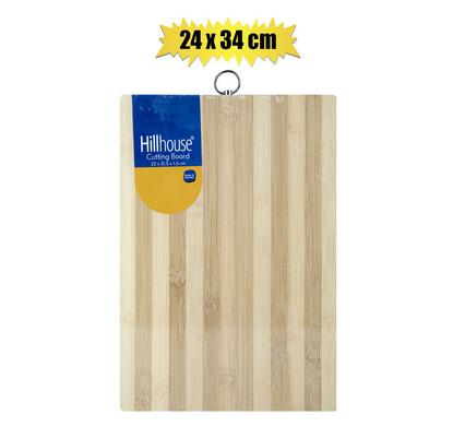 Cutting-board wdn 24x33.5x1.6 bamboo h/h