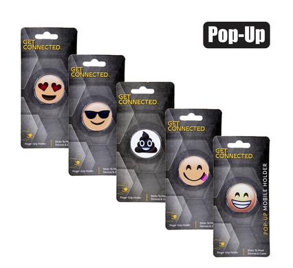 Mobile phone pop-up holder