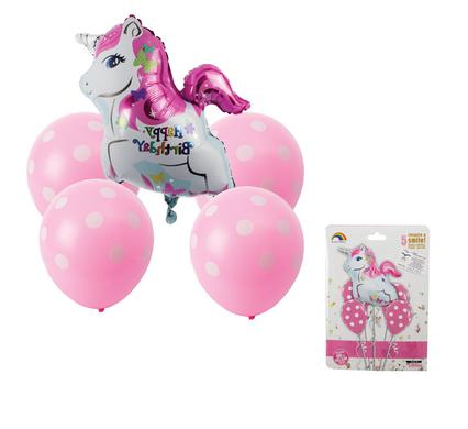Balloon bouquet h bday unicorn f-07