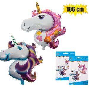 Balloon helium foil unicorn 106cm f-04