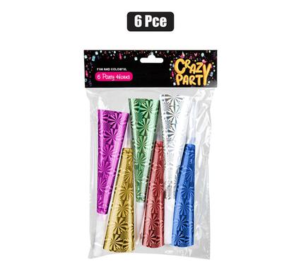 Party horns 6pc