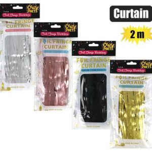 Party tinsel backdrop curtain 1x2m