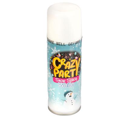 Party-spray white snow