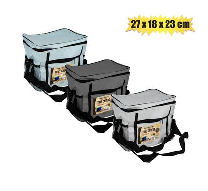 Cooler-bag+pocket nylon 27x18x23cm