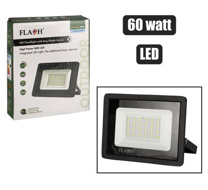 Floodlight led 30w daynight sensor 6000k