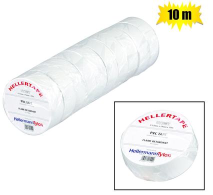 Ins-tape pl white 19mmx10m zenith