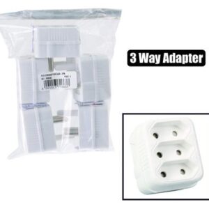 Plug eurodaptor 3x5a 2pin bulk