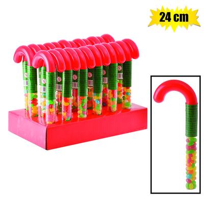 Xmas confec candy cane 24cm