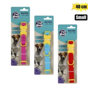 Pet dog collar pvc 1.5x25-40cm small