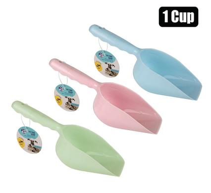 Pet food scoop 1 cup