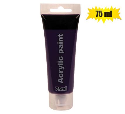Art+craft paint acrylic tube 75ml violet