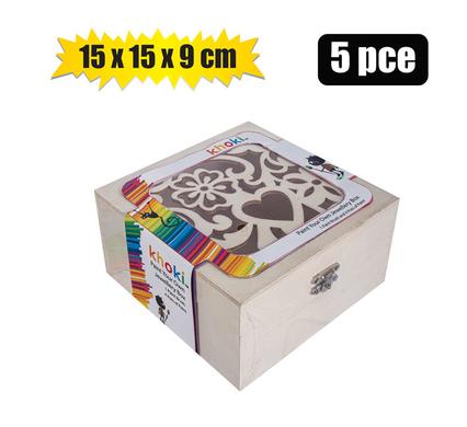 Art+craft paint your own jewellery box