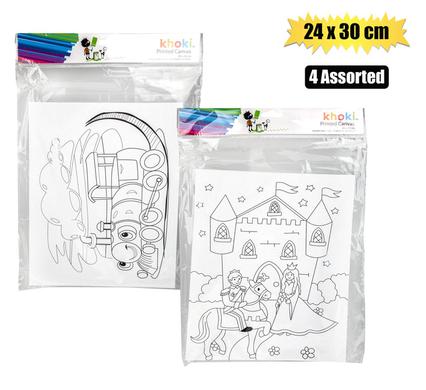 Art+craft canvas printed 24x30cm