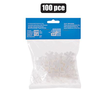 Tile spacers 6.0mmx100pce bag h&h