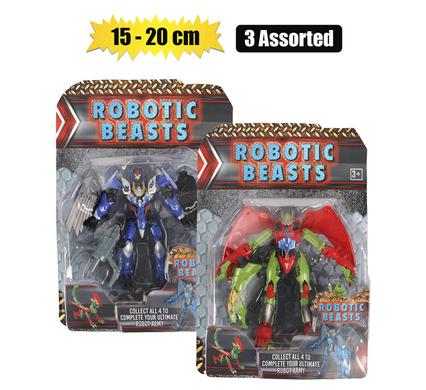 Boys playset fig robot dragon 1pc 15-20c