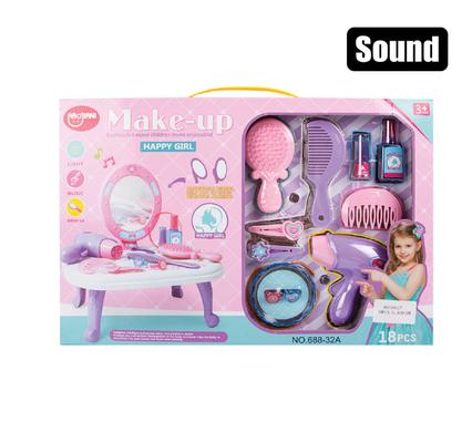 Play-set dressing table w/acc 27x26cm