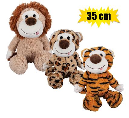 Plush wild asstd 33-35cm