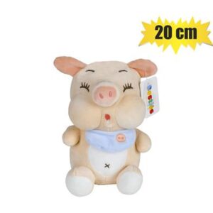 Plush farm pig blushing 20cm