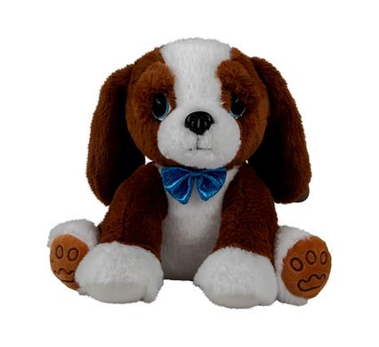 Plush dog puppy eyes w/long ears 28cm
