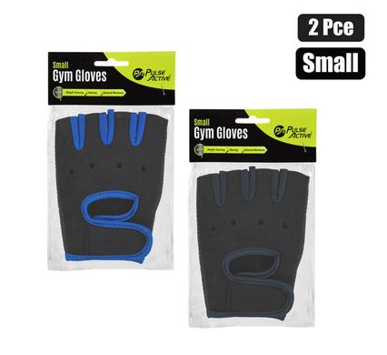 Fitness gym gloves women assorted 2pc
