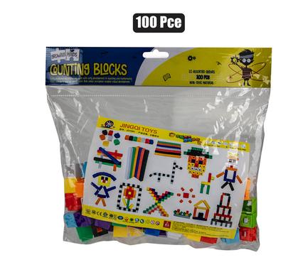 Edu counting blocks 100pc 10 colours