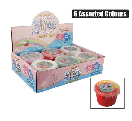 Novelty putty fluffy tie dye