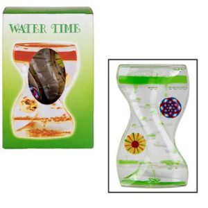 Novelty liquid timer wheels asstd 13.5cm