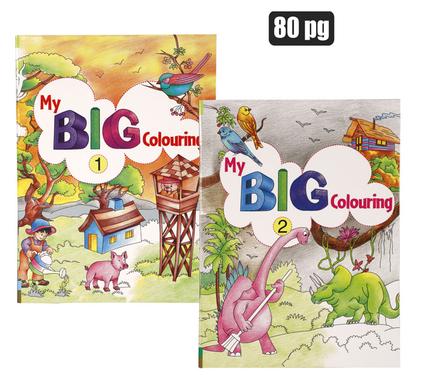 Book my big colouring 80p asstd