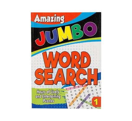 Book puzzle amazing jumbo word search 1