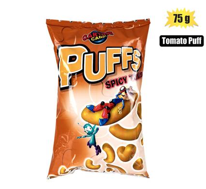 Snack cc puffs crisp spicy tomato 75g