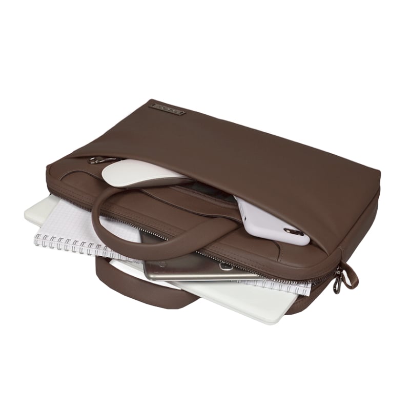 Port Design Zurich 14/15.6" Toploading Case Brown - Image 2