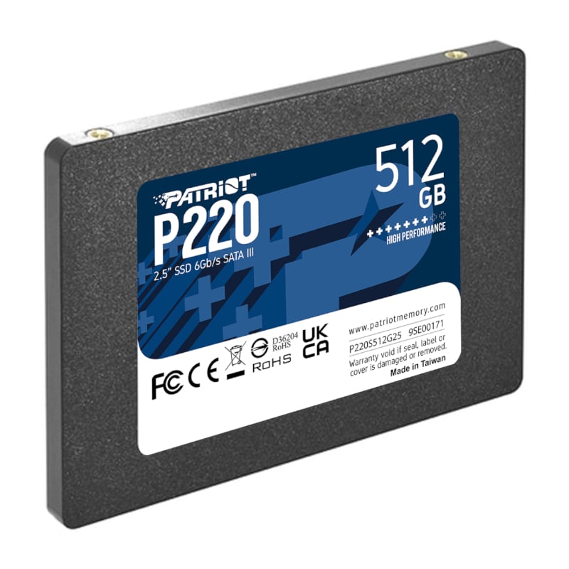 Patriot P220 512GB 2.5" SSD - Image 3