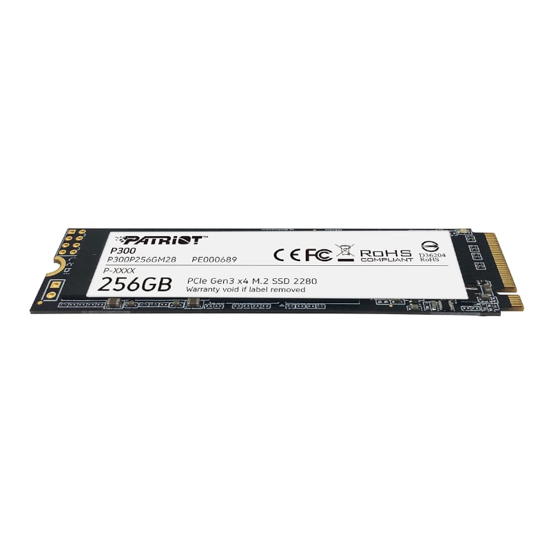 Patriot P300 256GB M.2 PCIe NVMe SSD - Image 3