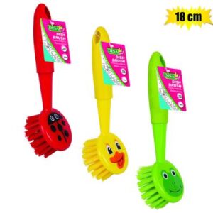 Dish brush asstd design 18cm