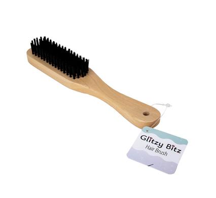 Hair brush nylon bristles 6-row 18cm