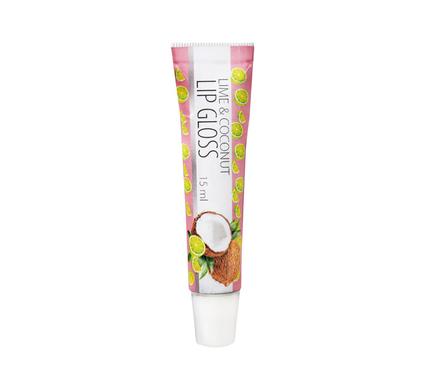 Lip gloss tube lime coconut 15ml