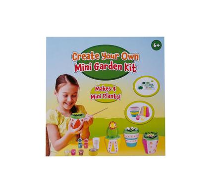 Art+craft paint your own mini garden kit
