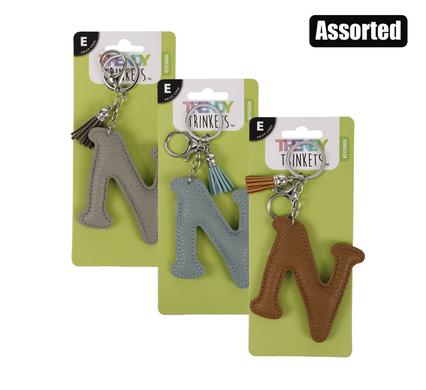 Keychain alpha faux-leather n