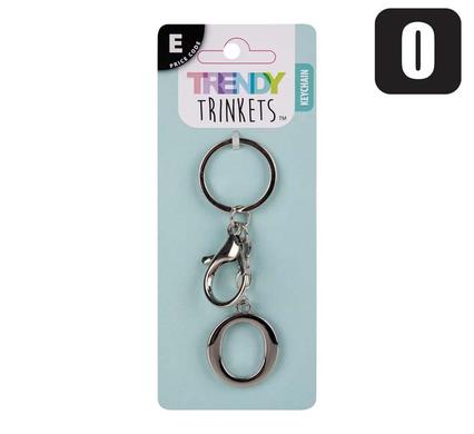 Keychain alpha metal o