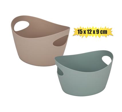 Basket pl oval 15x12x9cm