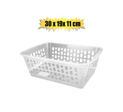 Basket pl natural 30x19x11cm