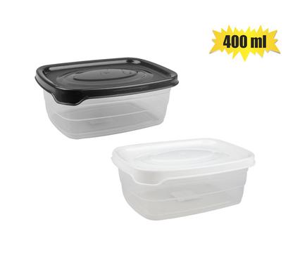 Container trendy rect 400ml