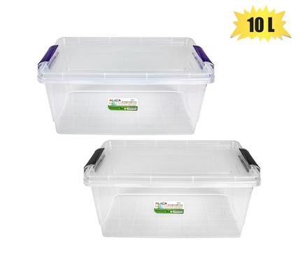 Storage box clear elite 10l 23x36x15cm