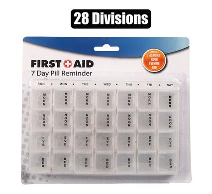 Pill reminder 28 divisions