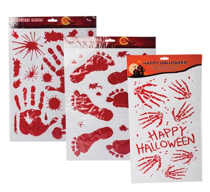 Novelty halloween bloody print