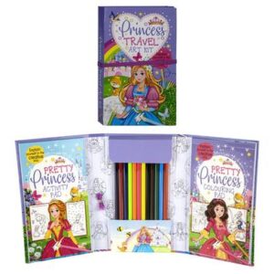 Book activity princess travel art kit
