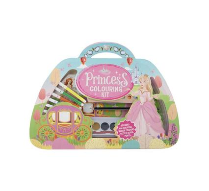 Book activity princess colouring kit