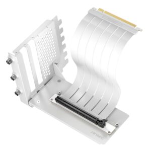 Antec RTX40 PCIe4.0 Riser Cable Vertical Bracket Kit - White