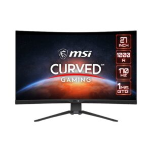 MSI MAG275CQRF-QD 27″ VA Curved Gaming Monitor (1000R